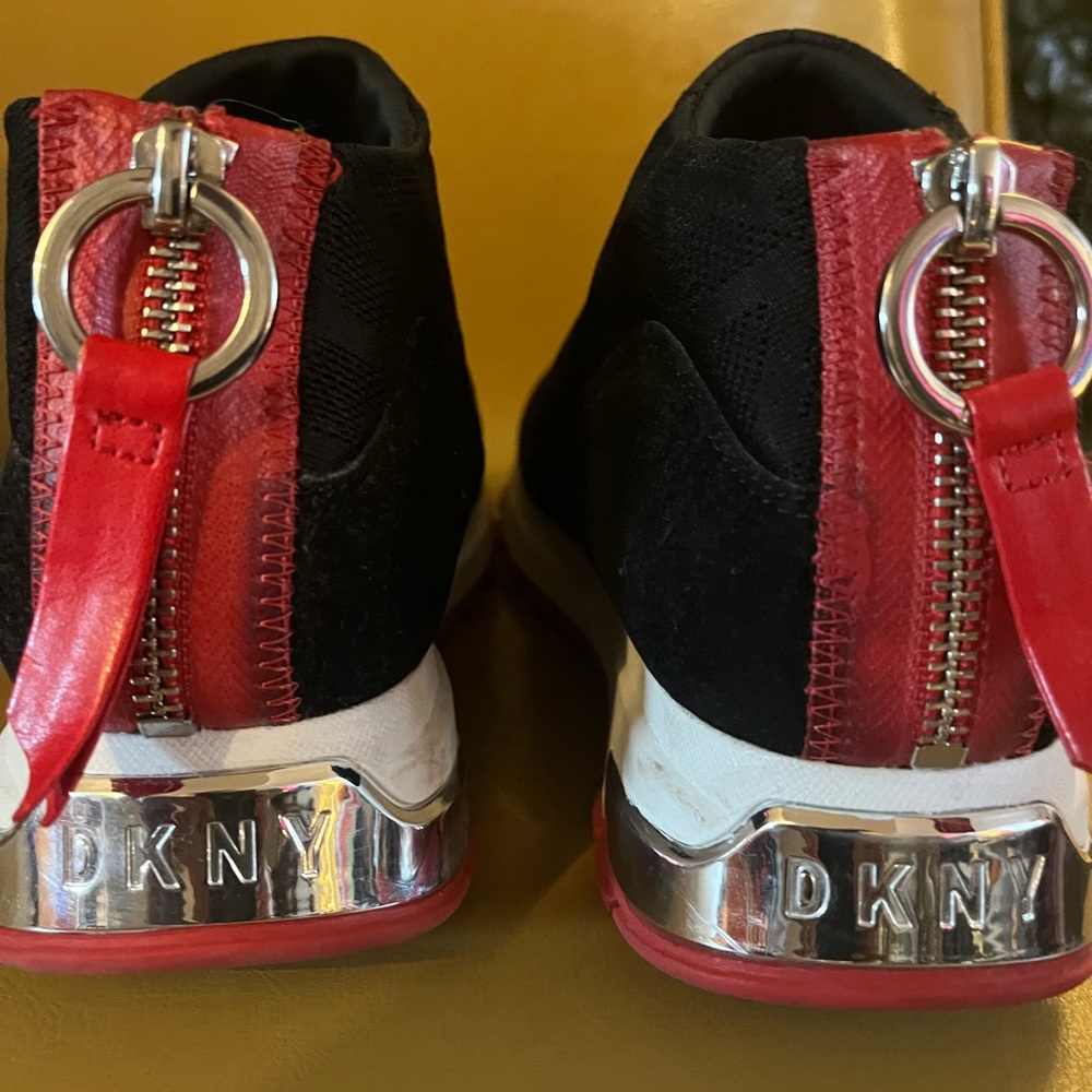 DKNY  Adult Sneakers in Red and Black